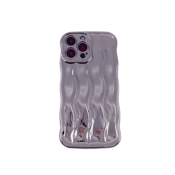 Wavy Edge Water Ripple Pattern iPhone 13 Pro Max Case: Stylish & Shockproof‎ - Picture 6 of 7